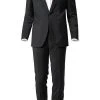 Pierre Cardin Smoking 51068+72740/000/66801/2000 Slim Fit, Schurwolle Super120, Schwarz