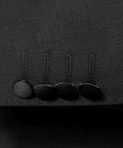 Pierre Cardin Smoking 51068+72740/000/66801/2000 Slim Fit, Schurwolle Super120, Schwarz -Anzüge & Westen Verkäufe 201384 norm4