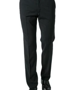 DIGEL Hose 99832/Apollo/10 Hose Apollo, Slim Fit, Schurwolle Super100, Schwarz