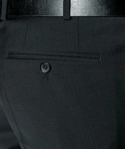 DIGEL Anzug slim line 99832/Allan+Apollo/10 Slim Fit, Schurwolle Super100, Schwarz -Anzüge & Westen Verkäufe 204055 norm8