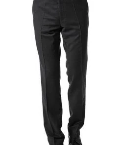 Carl Gross Hose Sascha 40/017S1/332023/83 Modern Fit, Schurwolle Super120, Anthrazit meliert, Anthrazit