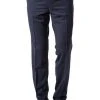 Carl Gross Hose Sascha 40/017S1/332023/63 Modern Fit, Schurwolle Super120, Dunkelblau meliert, Marine