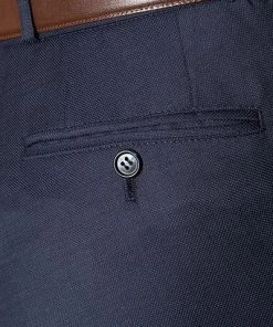 Carl Gross Anzug 40/017S1/323012+332023/63 Modern Fit, Schurwolle Super120, Dunkelblau meliert, Marine -Anzüge & Westen Verkäufe 204426 norm8