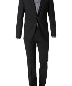 ROY ROBSON Anzug 5042/2002+0240/001 Slim Fit, Schurwolle, Schwarz