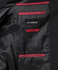 ROY ROBSON Anzug 5042/2002+0240/001 Slim Fit, Schurwolle, Schwarz -Anzüge & Westen Verkäufe 206457 norm4