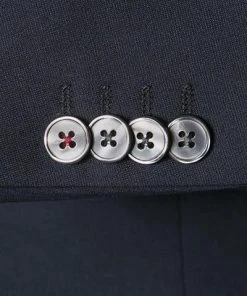 ROY ROBSON Anzug 5042/2002+0240/019 Slim Fit, Schurwolle, Dunkelblau, Marine -Anzüge & Westen Verkäufe 206458 norm3