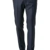 ROY ROBSON Hose 5067/0240/018 Slim Fit, Schurwolle Super110 Lanificio F.lli Cerruti, Dunkelblau meliert, Dunkelblau