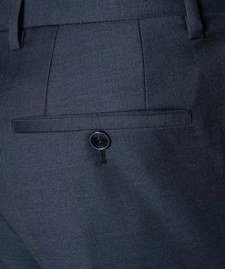 ROY ROBSON Hose 5067/0240/018 Slim Fit, Schurwolle Super110 Lanificio F.lli Cerruti, Dunkelblau meliert, Dunkelblau -Anzüge & Westen Verkäufe 206470 norm3