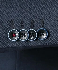 ROY ROBSON Anzug 5067/2042+0240/018 Slim Fit, Schurwolle Super110, Dunkelblau meliert, Dunkelblau -Anzüge & Westen Verkäufe 206471 norm3