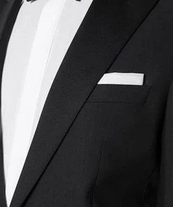 Wilvorst Smoking 401201/01/1550/0+530 Classic Line, Schurwolle Super100, Schwarz -Anzüge & Westen Verkäufe 207958 norm3