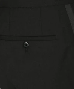 Wilvorst Smoking 401201/01/1550/0+530 Classic Line, Schurwolle Super100, Schwarz -Anzüge & Westen Verkäufe 207958 norm8