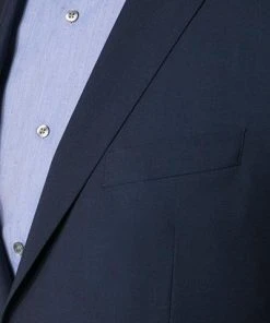 Pierre Cardin Anzug 52250+72002/850/10001/3050 Regular Fit, Schurwolle, Navy, Marine -Anzüge & Westen Verkäufe 215739 norm3