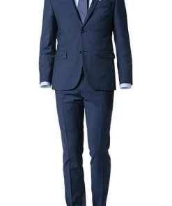 Daniel Hechter Anzug 58200/7993+5635/62 Modern Fit, Schurwolle, Dunkelblau kariert, Royal