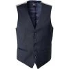 bugatti Weste Smart Fit 99801/780200/390 Merinowolle, Marineblau, Marine -Anzüge & Westen Verkäufe 216019 norm