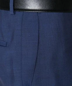 Strellson Hose L-Mercer 11005333/126 Slim Fit, Schurwolle, Royalblau meliert, Royal -Anzüge & Westen Verkäufe 216396 norm3