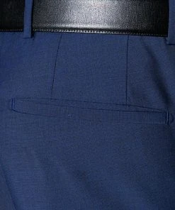 Strellson Hose L-Mercer 11005333/126 Slim Fit, Schurwolle, Royalblau meliert, Royal -Anzüge & Westen Verkäufe 216396 norm4