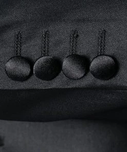 Wilvorst Smoking 433100/10/18651/722/2 Super Slim Line, Wolle, Schwarz -Anzüge & Westen Verkäufe 217465 norm4