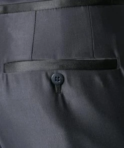 Wilvorst Smoking 433100/32/18501/631/2 Super Slim Line, Wolle, Nachtblau -Anzüge & Westen Verkäufe 217467 norm9