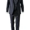 Wilvorst Anzug nachtblau 441200/32/17852/2 + 177 Slim Line, Optional mit Weste, Woll-Stretch -Anzüge & Westen Verkäufe 217479 norm