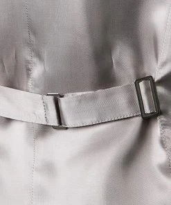 Wilvorst Weste 408235/21/20 Wolle-Seide, Silbergrau -Anzüge & Westen Verkäufe 217534 norm3