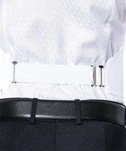 Botthof Frackweste 83-04-102/10 Baumwolle, Weiß -Anzüge & Westen Verkäufe 224140 norm3