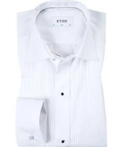 ETON Slim fit Kent 6315/70510/00 Hemd, Popeline, Weiß