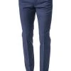 ROY ROBSON Hose 5066/0240/019 Slim Fit, Schurwolle, Marine-royal meliert, Dunkelblau