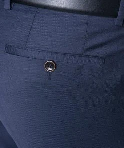 ROY ROBSON Anzug 5066/2022+0240/019 Slim Fit, Schurwolle Super100, Marine-royal meliert, Dunkelblau -Anzüge & Westen Verkäufe 226282 norm8