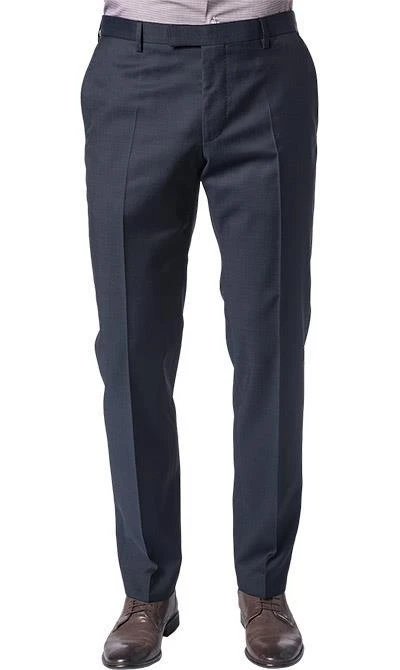 Windsor Anzug 13009345+13009348/420 Anzug Sera-Sole, Shaped Fit, Schurwolle, Nachtblau meliert, Marine 8 Windsor Anzug 13009345+13009348/420 Anzug Sera-Sole, Shaped Fit, Schurwolle, Nachtblau meliert, Marine – Bild 6