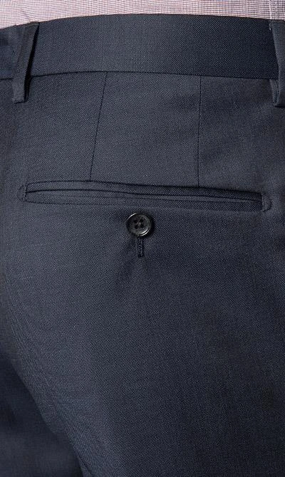 Windsor Anzug 13009345+13009348/420 Anzug Sera-Sole, Shaped Fit, Schurwolle, Nachtblau meliert, Marine 11 Windsor Anzug 13009345+13009348/420 Anzug Sera-Sole, Shaped Fit, Schurwolle, Nachtblau meliert, Marine – Bild 9
