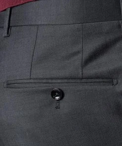 Windsor Anzug 13009345+13009348/410 Anzug Sera-Sole, Shaped Fit, Schurwolle, Schwarz meliert, Schwarz -Anzüge & Westen Verkäufe 227909 norm9