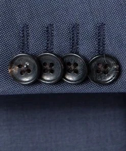 Windsor Anzug 13009345+13009348/425 Anzug Sera-Sole, Shaped Fit, Schurwolle, Dunkelblau meliert, Stahlblau -Anzüge & Westen Verkäufe 227911 norm4