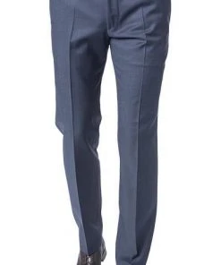 Windsor Anzug 13009345+13009348/425 Anzug Sera-Sole, Shaped Fit, Schurwolle, Dunkelblau meliert, Stahlblau -Anzüge & Westen Verkäufe 227911 norm6