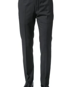 Windsor Hose L-WH Sole 13009349/110 Shaped Fit, Merinowolle Super130 Loro Piana, Schwarz