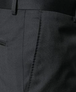 Windsor Hose L-WH Sole 13009349/110 Shaped Fit, Merinowolle Super130 Loro Piana, Schwarz -Anzüge & Westen Verkäufe 229076 norm3