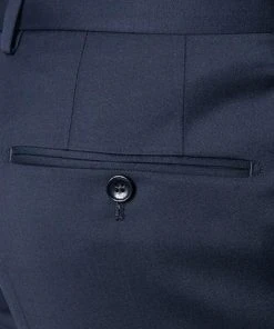 Windsor Hose L-WH Sole 13009349/120 Shaped Fit, Merinowolle Super130 Loro Piana, Dunkelblau, Marine 9 Windsor Hose L-WH Sole 13009349/120 Shaped Fit, Merinowolle Super130 Loro Piana, Dunkelblau, Marine -Anzüge & Westen Verkäufe 229077 norm4