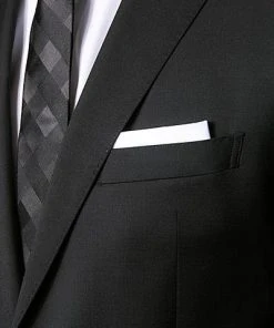 Windsor Anzug 13009346+13009349/110 Anzug Sera-Sole, Shaped Fit, Merinowolle Super130, Schwarz -Anzüge & Westen Verkäufe 229082 norm3