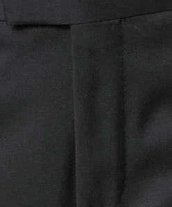 Windsor Anzug 13009346+13009349/110 Anzug Sera-Sole, Shaped Fit, Merinowolle Super130, Schwarz -Anzüge & Westen Verkäufe 229082 norm7