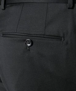 Windsor Anzug 13009346+13009349/110 Anzug Sera-Sole, Shaped Fit, Merinowolle Super130, Schwarz -Anzüge & Westen Verkäufe 229082 norm9