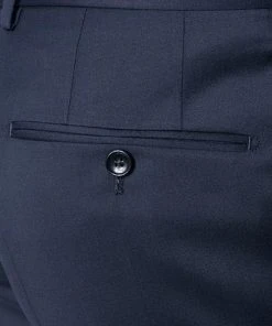 Windsor Anzug 13009346+13009349/120 Anzug Sera-Sole, Shaped Fit, Merinowolle Super130, Dunkelblau, Marine -Anzüge & Westen Verkäufe 229083 norm9