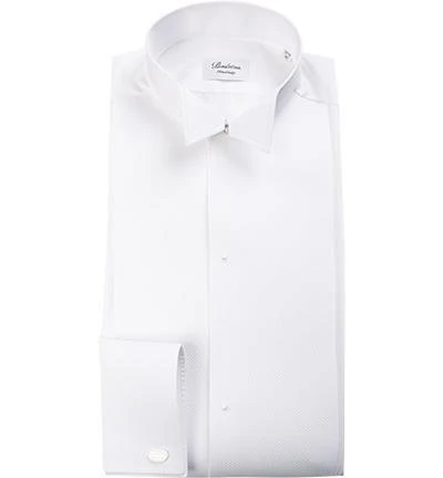 Stenströms Fitted Body 862401/1001/000 Frackhemd, Baumwolle, Weiß 3 Stenströms Fitted Body 862401/1001/000 Frackhemd, Baumwolle, Weiß