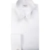 Stenströms Slimline 852401/1001/000 Hemd, Baumwolle, Weiß -Anzüge & Westen Verkäufe 230413 norm