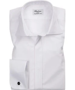 Stenströms Slimline 726771/1467/000 Hemd, Twill, Weiß