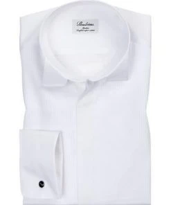 Stenströms Slimline 727401/1032/000 Hemd, Twill, Weiß