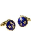 Stenströms Manschettenknöpfe 900002 Gold-kobald -Anzüge & Westen Verkäufe 230470 norm