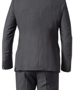 ROY ROBSON Anzug 5066/2022+0240/008 Slim Fit, Schurwolle Super100, Grau meliert, Anthrazit -Anzüge & Westen Verkäufe 231089 norm5