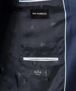 ROY ROBSON Anzug 5008/3022+0340/018 Regular Fit, Schurwolle Super130, Royalblau meliert, Royalblau -Anzüge & Westen Verkäufe 231101 norm4