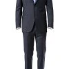 ROY ROBSON Anzug 5005/3042+0340/018 Regular Fit, Schurwolle Super100, Nachtblau meliert, Nachtblau