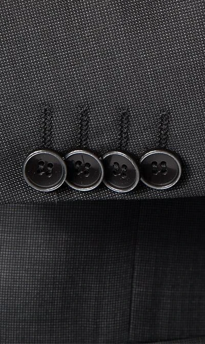 ROY ROBSON Anzug 5005/3042+0340/009 Regular Fit, Schurwolle Super100, Anthrazit meliert, Anthrazit 5 ROY ROBSON Anzug 5005/3042+0340/009 Regular Fit, Schurwolle Super100, Anthrazit meliert, Anthrazit – Bild 3