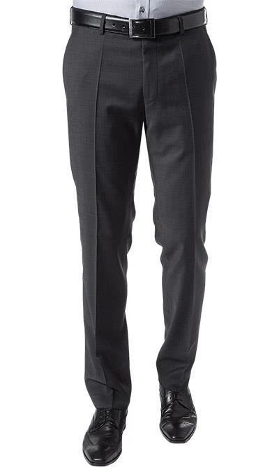 ROY ROBSON Anzug 5005/3042+0340/009 Regular Fit, Schurwolle Super100, Anthrazit meliert, Anthrazit 8 ROY ROBSON Anzug 5005/3042+0340/009 Regular Fit, Schurwolle Super100, Anthrazit meliert, Anthrazit – Bild 6